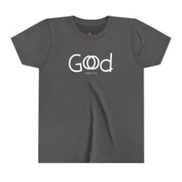 "God is Good" T Shirt - Youth Short Sleeve - Unisex Sizes YS-YXL