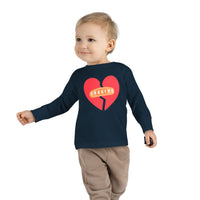 "Forgive" Heals Broken Hearts - Long Sleeve - Toddler T-Shirt - Sizes 2T-5T