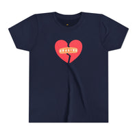 "Forgive" Heals Broken Hearts T Shirt - Youth Short Sleeve - Unisex Sizes YS-YXL