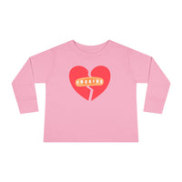 "Forgive" Heals Broken Hearts - Long Sleeve - Toddler T-Shirt - Sizes 2T-5T