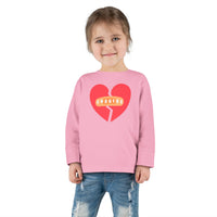 "Forgive" Heals Broken Hearts - Long Sleeve - Toddler T-Shirt - Sizes 2T-5T