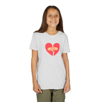 "Forgive" Heals Broken Hearts T Shirt - Youth Short Sleeve - Unisex Sizes YS-YXL