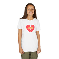 "Forgive" Heals Broken Hearts T Shirt - Youth Short Sleeve - Unisex Sizes YS-YXL