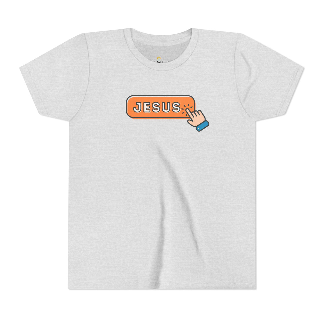 "Choose Jesus" Christian T Shirt - Youth Short Sleeve - Unisex Sizes YS-YXL