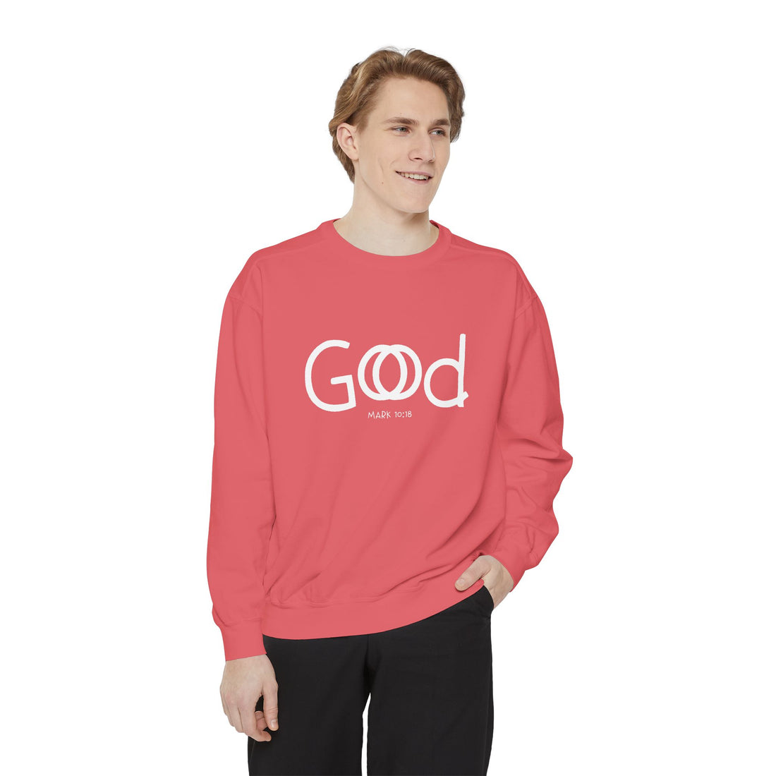 Garment-Dyed Sweatshirt - Cozy Classic Crewneck