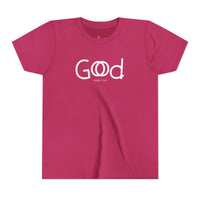 "God is Good" T Shirt - Youth Short Sleeve - Unisex Sizes YS-YXL