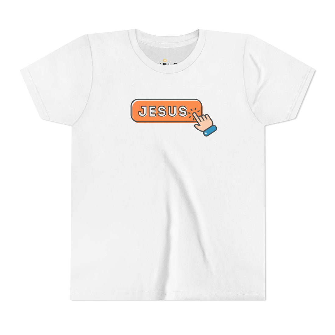 "Choose Jesus" Christian T Shirt - Youth Short Sleeve - Unisex Sizes YS-YXL