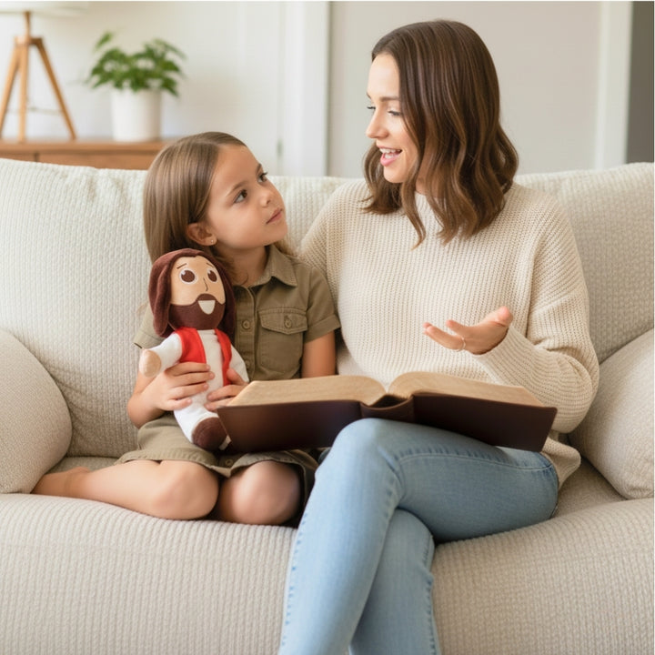 The Talking Jesus Doll is the best gift for parents and grandparents to have Christian conversations with their Christian kids about Jesus.