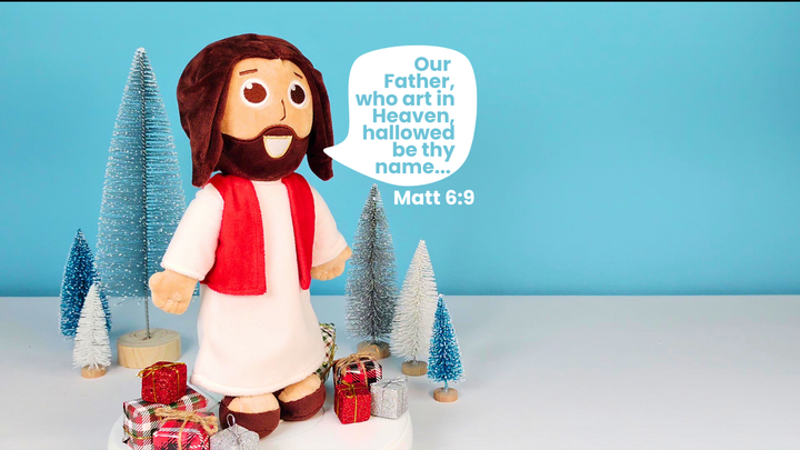 Plush Talking Jesus Doll makes a great Christmas gift!